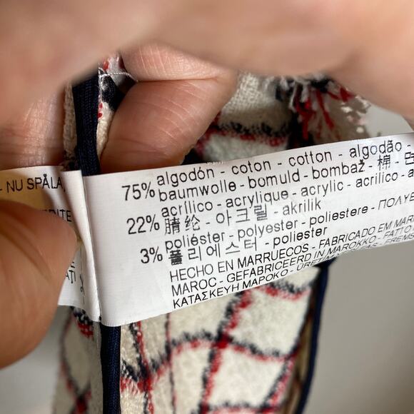 Zara Basic Collection - Frayed Tweed Check Blazer - Picture 8 of 11